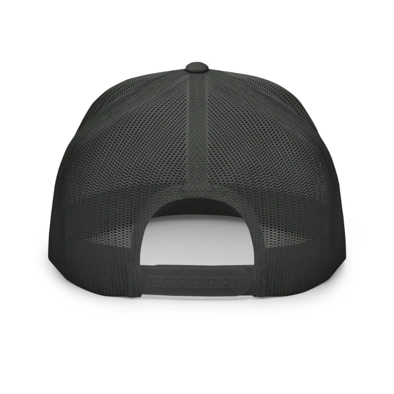 5-panel-trucker-cap-charcoal-back-66cca7203fb93 Zombie Multicolour Classic Trucker Cap