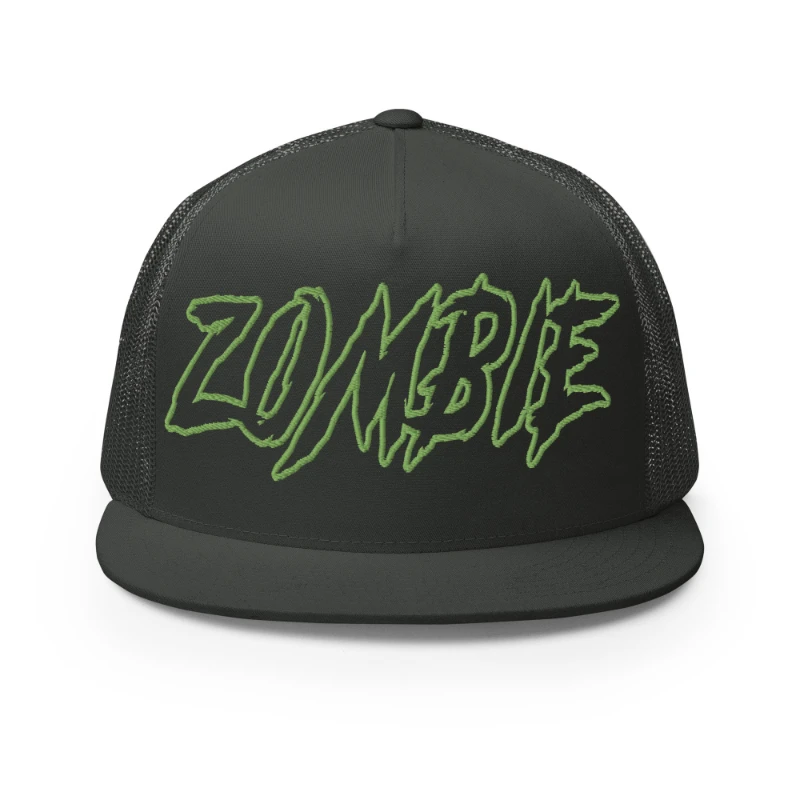 5-panel-trucker-cap-charcoal-front-66cca7203fa8e Zombie Multicolour Classic Trucker Cap