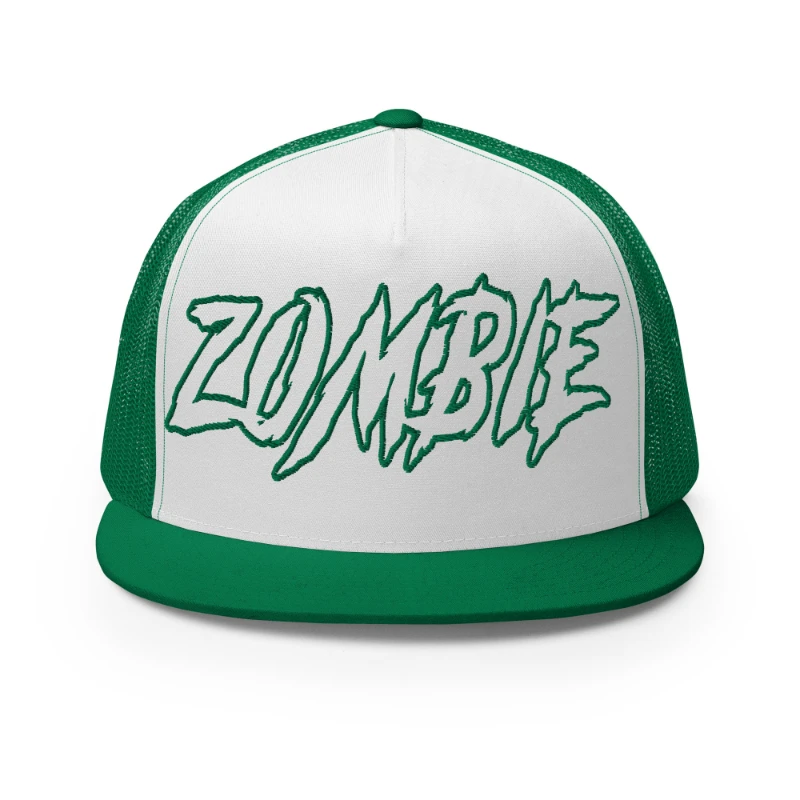 5-panel-trucker-cap-kelly-white-kelly-front-66cca5a74580e Zombie Multicolour Classic Trucker Cap