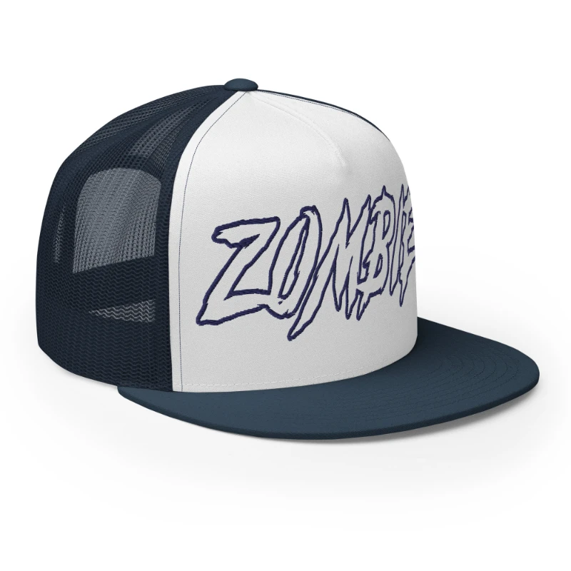 5-panel-trucker-cap-navy-white-navy-right-front-66cca4aa656c1 Zombie Multicolour Classic Trucker Cap
