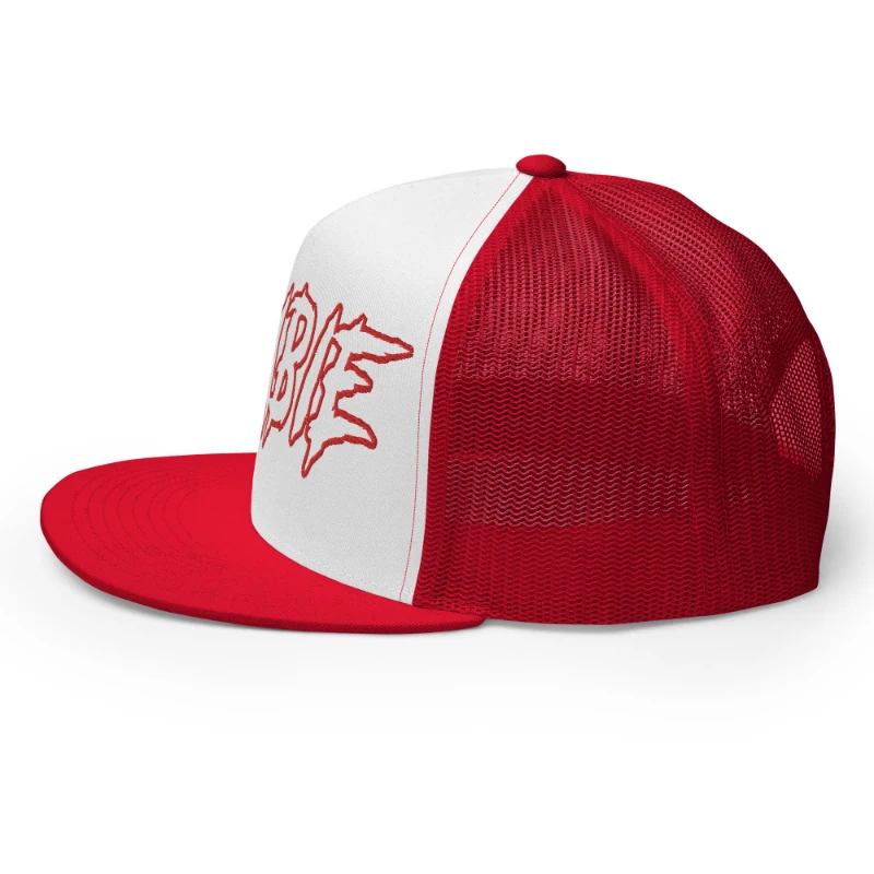 5-panel-trucker-cap-red-white-red-left-66cca42cf0250 Zombie Multicolour Classic Trucker Cap