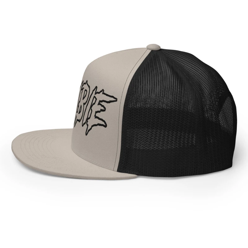 5-panel-trucker-cap-silver-black-left-66cca399a37da Zombie Multicolour Classic Trucker Cap