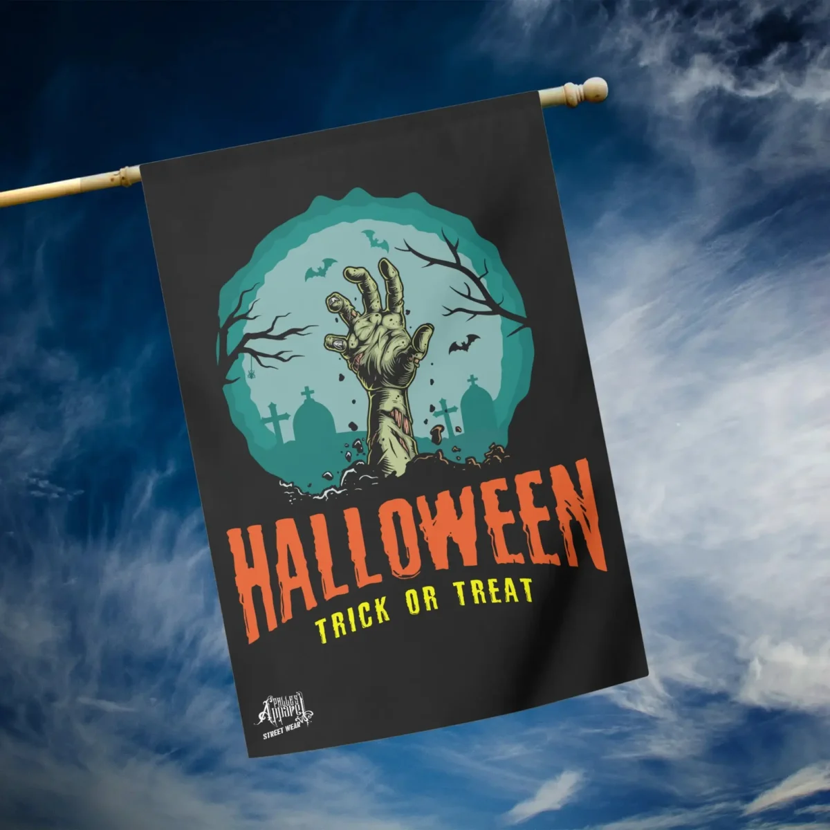 Halloween Zombie Hand Trick or Treat 2 Comfortable Mouse Pad Wrist Support +