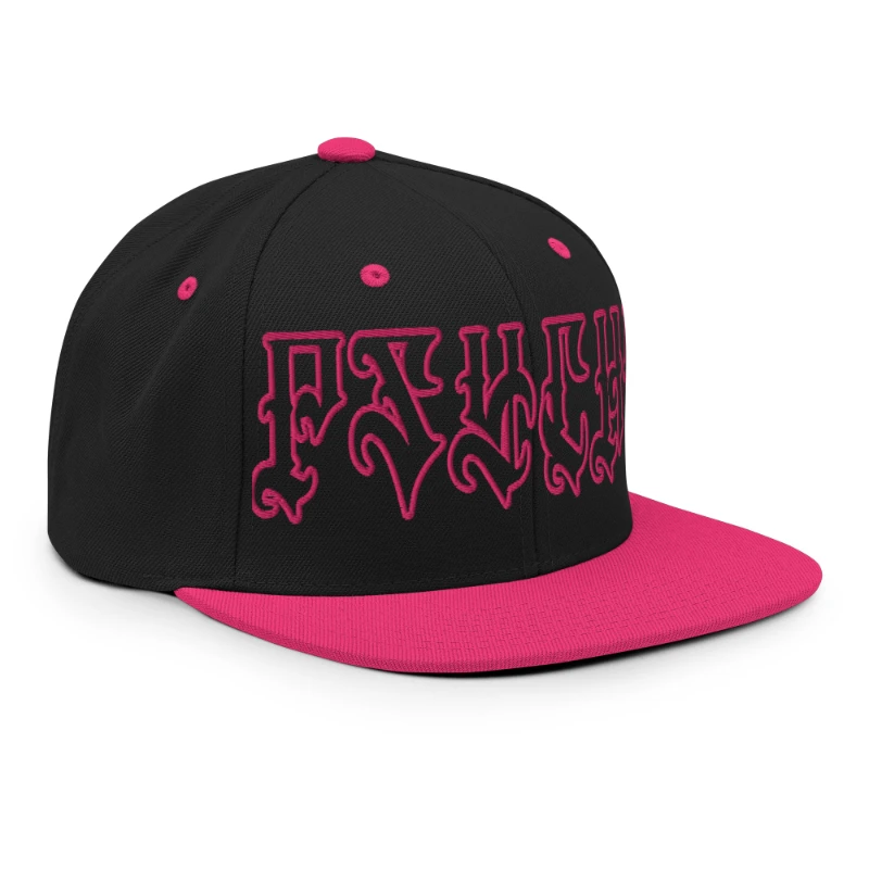 classic-snapback-black-neon-pink-right-front-66c0988fc0b98 Psycho Multicolour Classic Snapback Hats