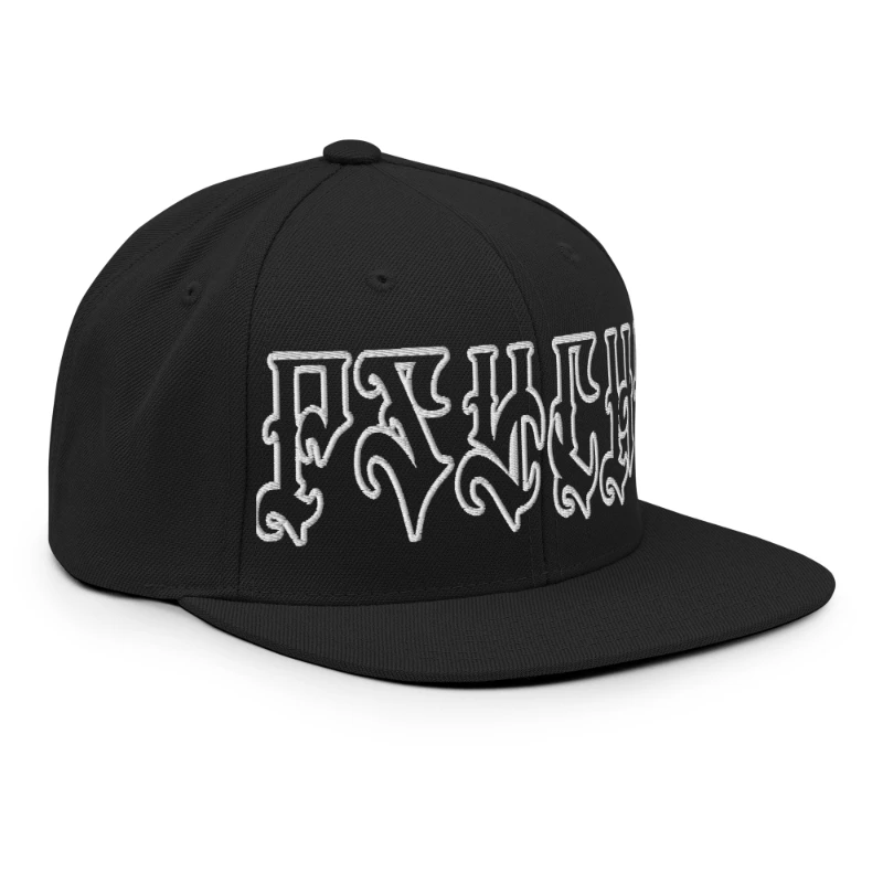 classic-snapback-black-right-front-66c09622490b5 Psycho Multicolour Classic Snapback Hats
