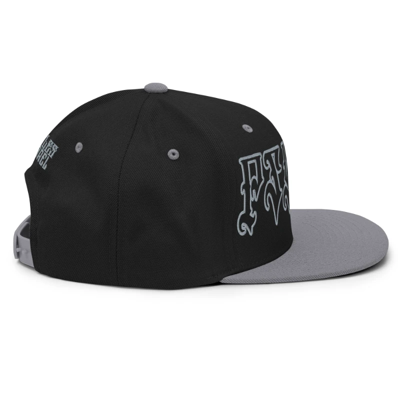classic-snapback-black-silver-right-side-66c09b147852b Psycho Multicolour Classic Snapback Hats