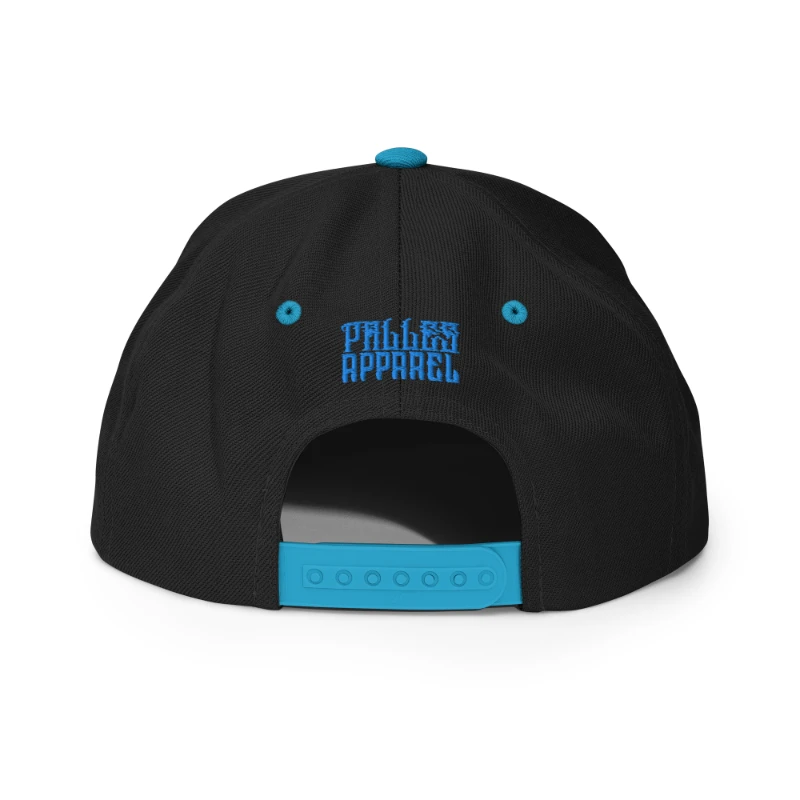 classic-snapback-black-teal-back-66c099cad2ac1 Psycho Multicolour Classic Snapback Hats