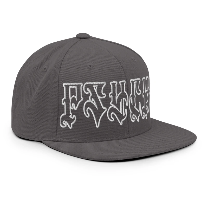classic-snapback-dark-grey-right-front-66c096229c727 Psycho Multicolour Classic Snapback Hats