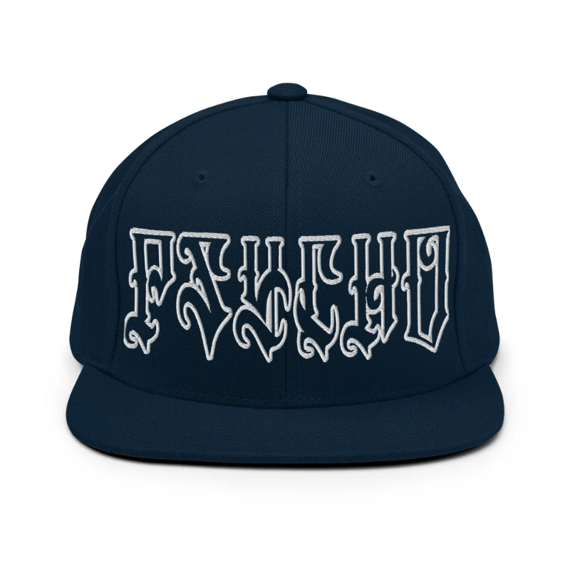 classic-snapback-dark-navy-front-66c09622408f9 Psycho Multicolour Classic Snapback Hats