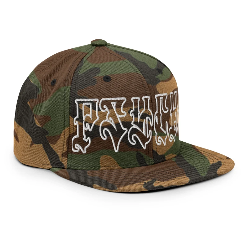 classic-snapback-green-camo-right-front-66c0962289286 Psycho Multicolour Classic Snapback Hats