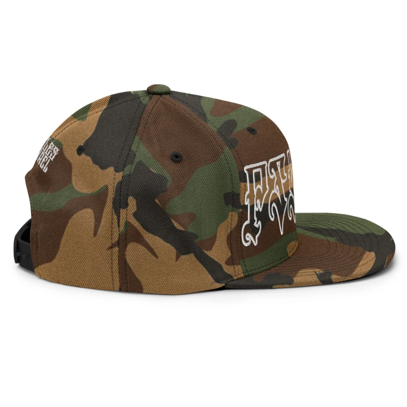 classic-snapback-green-camo-right-side-66c0962289c19 Psycho Multicolour Classic Snapback Hats