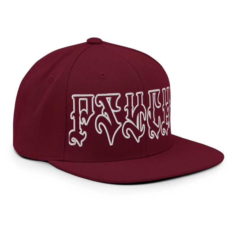 classic-snapback-maroon-right-front-66c0962251b8a Psycho Multicolour Classic Snapback Hats