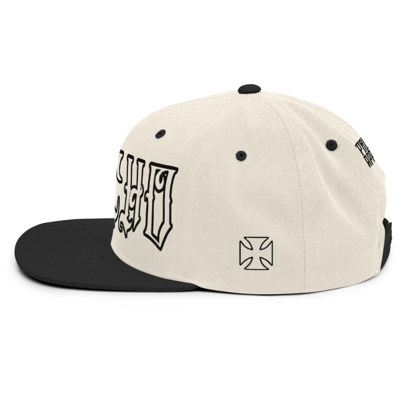 classic-snapback-natural-black-left-side-66c0a4e95715c Psycho Multicolour Classic Snapback Hats