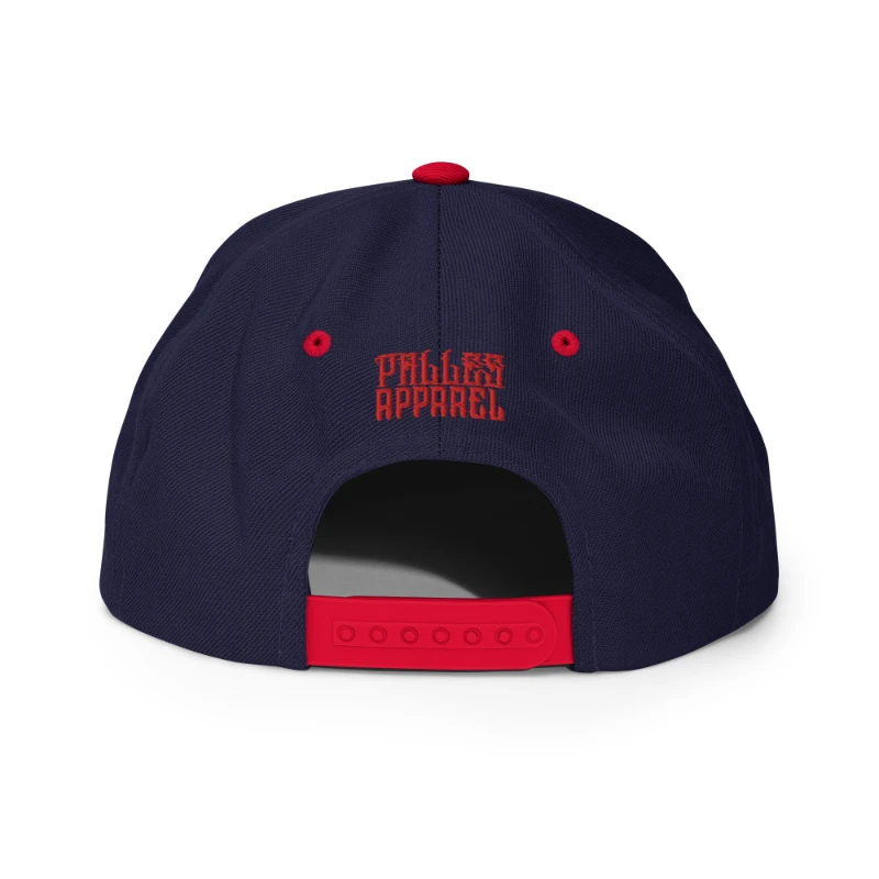 classic-snapback-navy-red-back-66c09443598d4 Psycho Multicolour Classic Snapback Hats