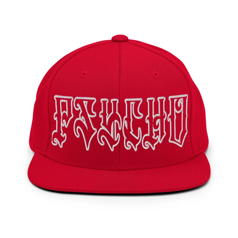 classic-snapback-red-front-66c09622776e9 Psycho Multicolour Classic Snapback Hats