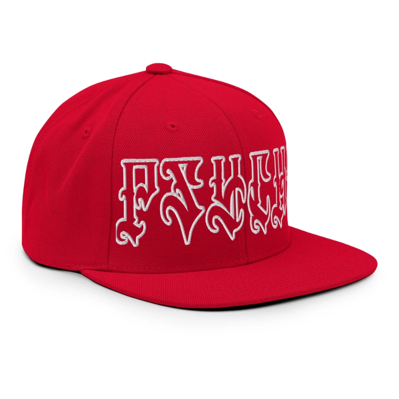classic-snapback-red-right-front-66c096227a815 Psycho Multicolour Classic Snapback Hats