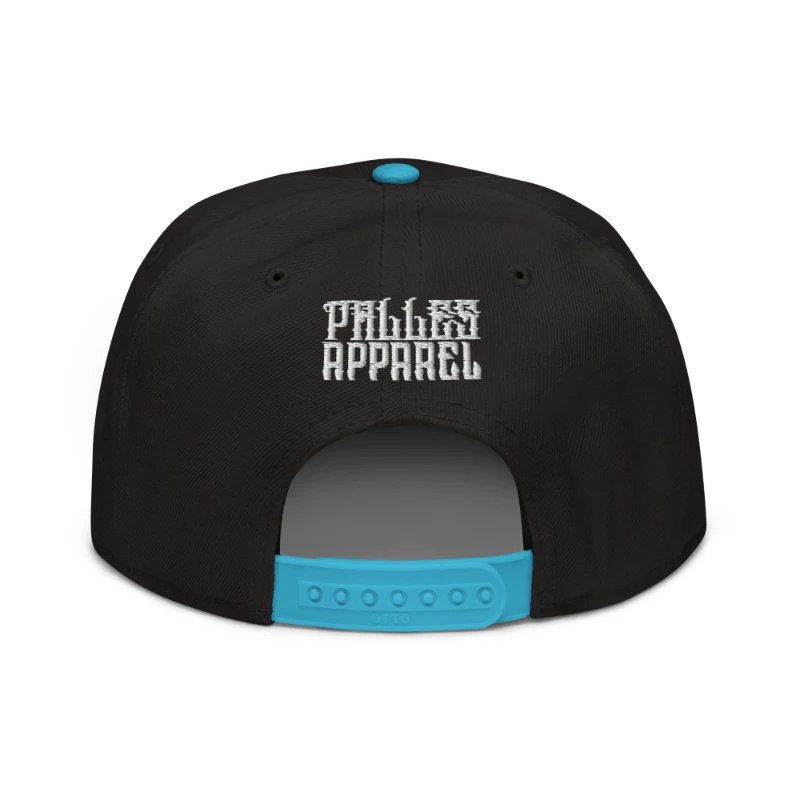 snapback-aqua-blue-black-black-back-66bf52c3e969d Metal X Skeleton Hands Multicolour Snapback Hats