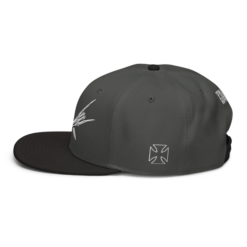 snapback-black-charcoal-gray-charcoal-gray-left-side-66bf52c40fcd1 Metal X Skeleton Hands Multicolour Snapback Hats