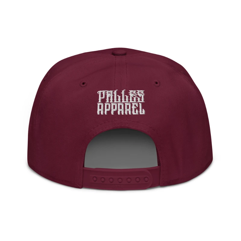 snapback-burgundy-maroon-back-66bf52c3f1001 Metal X Skeleton Hands Multicolour Snapback Hats