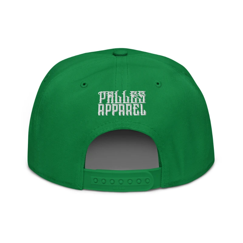 snapback-kelly-green-back-66bf555571940 Metal X Skeleton Hands Multicolour Snapback Hats