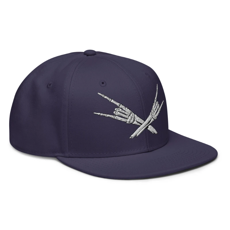 snapback-navy-blue-right-front-66bf52c400357 Metal X Skeleton Hands Multicolour Snapback Hats