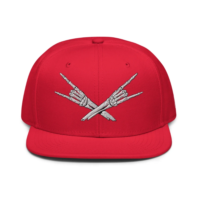 snapback-red-front-66bf52c4030a5 Metal X Skeleton Hands Multicolour Snapback Hats