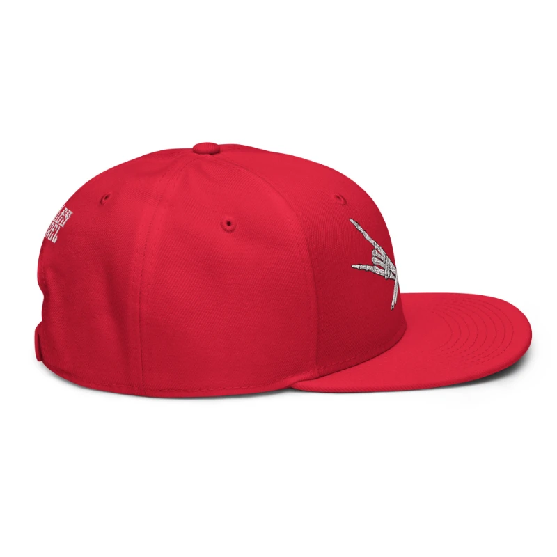 snapback-red-right-side-66bf52c407224 Metal X Skeleton Hands Multicolour Snapback Hats