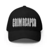 White Grim Reaper Multicolour Structured Twill Cap Flexfit