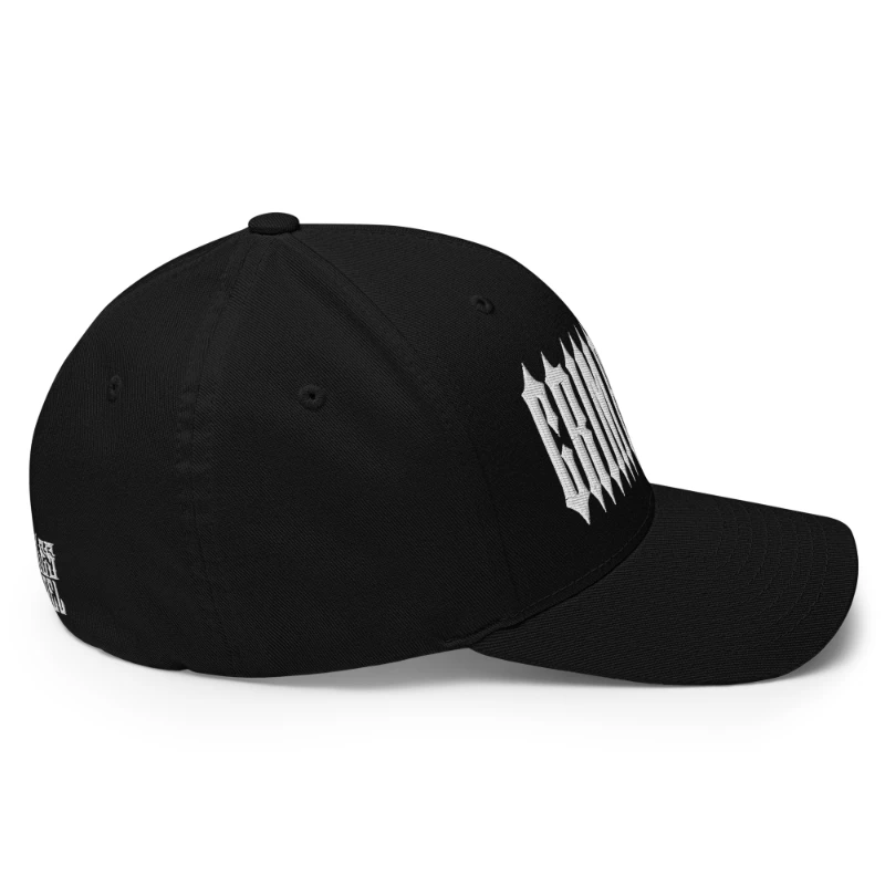 closed-back-structured-cap-black-right-66db1aa843a4a White Grim Reaper Multicolour Structured Twill Cap Flexfit