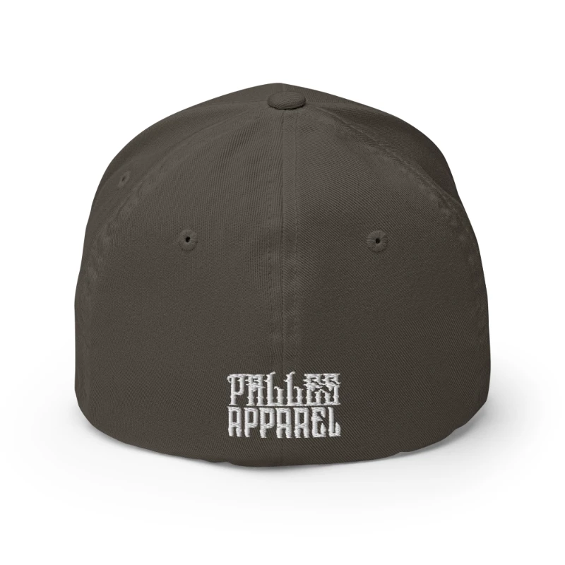 closed-back-structured-cap-dark-grey-back-66db1aa87922a White Grim Reaper Multicolour Structured Twill Cap Flexfit