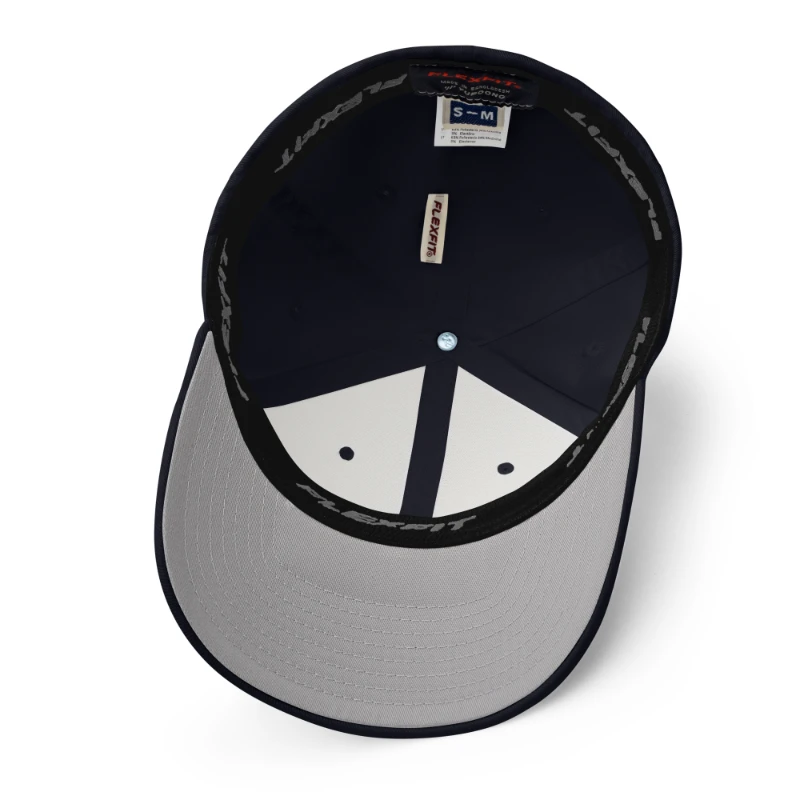 closed-back-structured-cap-dark-navy-product-details-66dc3199623ff White Grim Reaper Multicolour Structured Twill Cap Flexfit