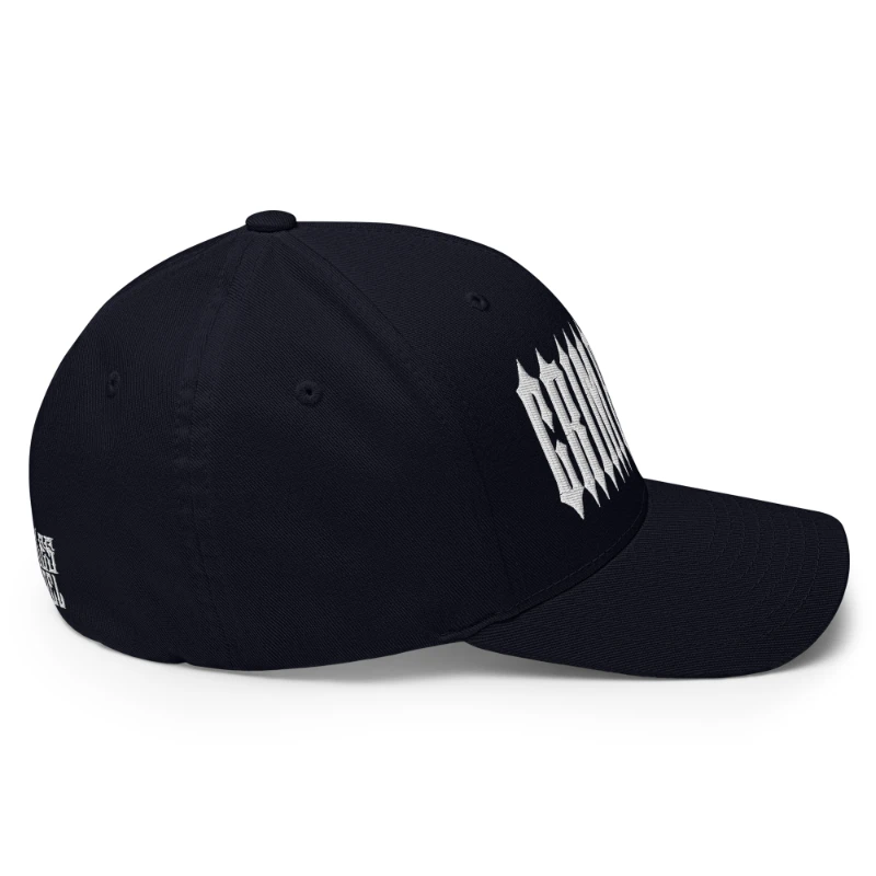 closed-back-structured-cap-dark-navy-right-66db1aa83a69f White Grim Reaper Multicolour Structured Twill Cap Flexfit