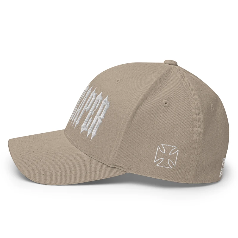 closed-back-structured-cap-khaki-left-66db1aa8aa61c White Grim Reaper Multicolour Structured Twill Cap Flexfit