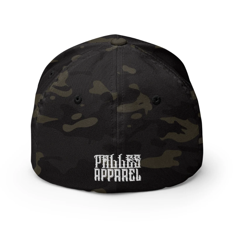 closed-back-structured-cap-multicam-black-back-66db1aa837855 White Grim Reaper Multicolour Structured Twill Cap Flexfit
