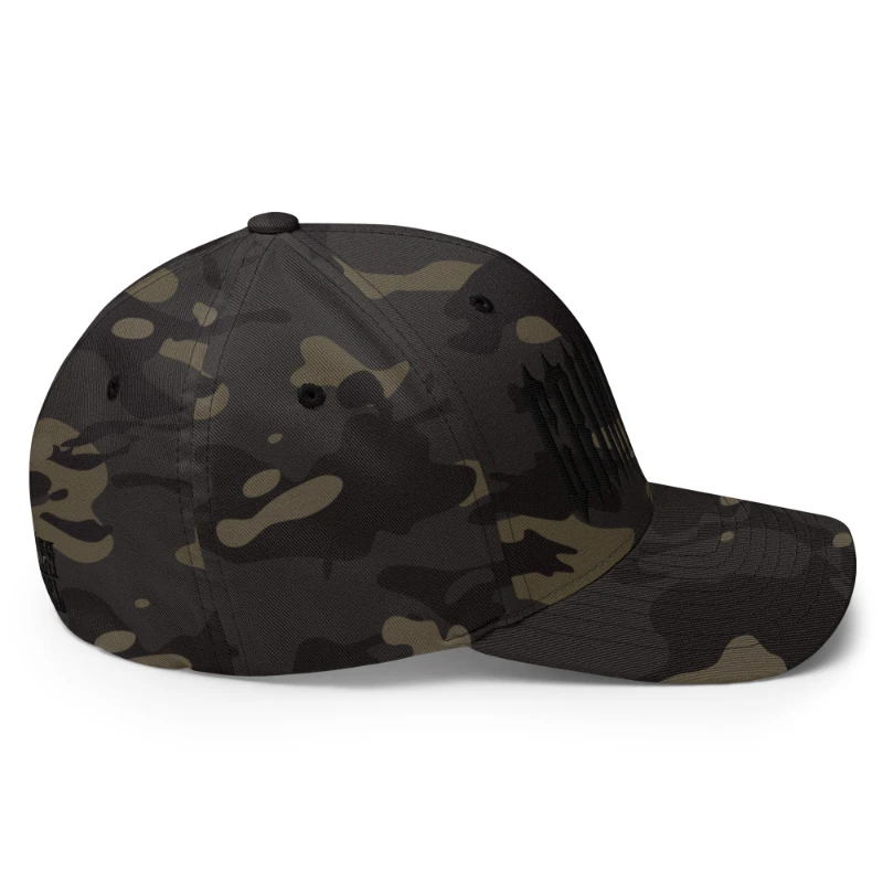 closed-back-structured-cap-multicam-black-right-66db1be7beeff Black Grim Reaper Multicolour Structured Twill Cap Flexfit