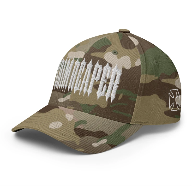 closed-back-structured-cap-multicam-green-left-front-66db1aa88dabc White Grim Reaper Multicolour Structured Twill Cap Flexfit