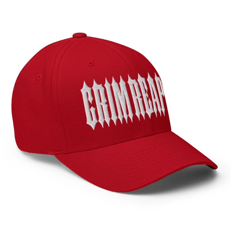 closed-back-structured-cap-red-right-front-66db1aa8559ff White Grim Reaper Multicolour Structured Twill Cap Flexfit
