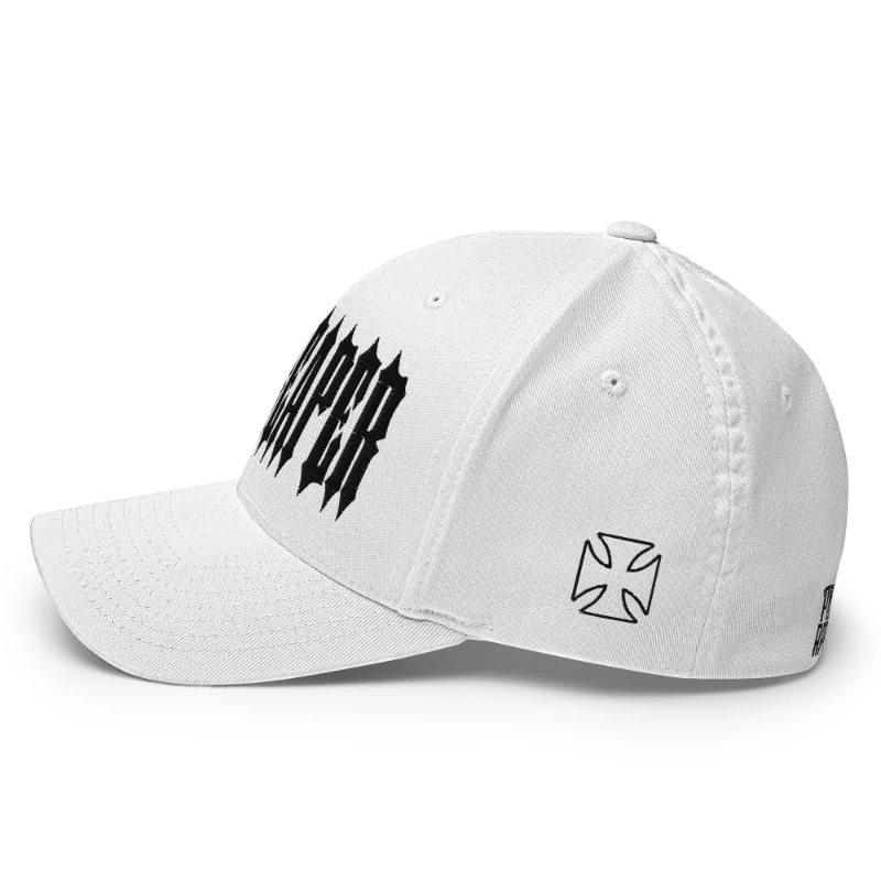 closed-back-structured-cap-white-left-66db195c814b1 Black Grim Reaper Multicolour Structured Twill Cap Flexfit