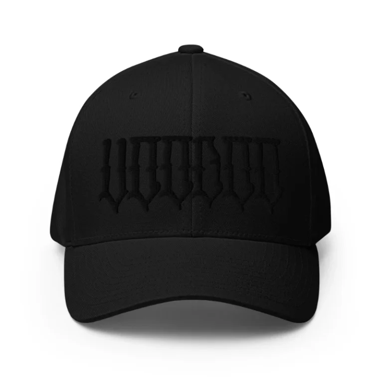 Voodoo Black Edition Structured Twill Cap Flexfit