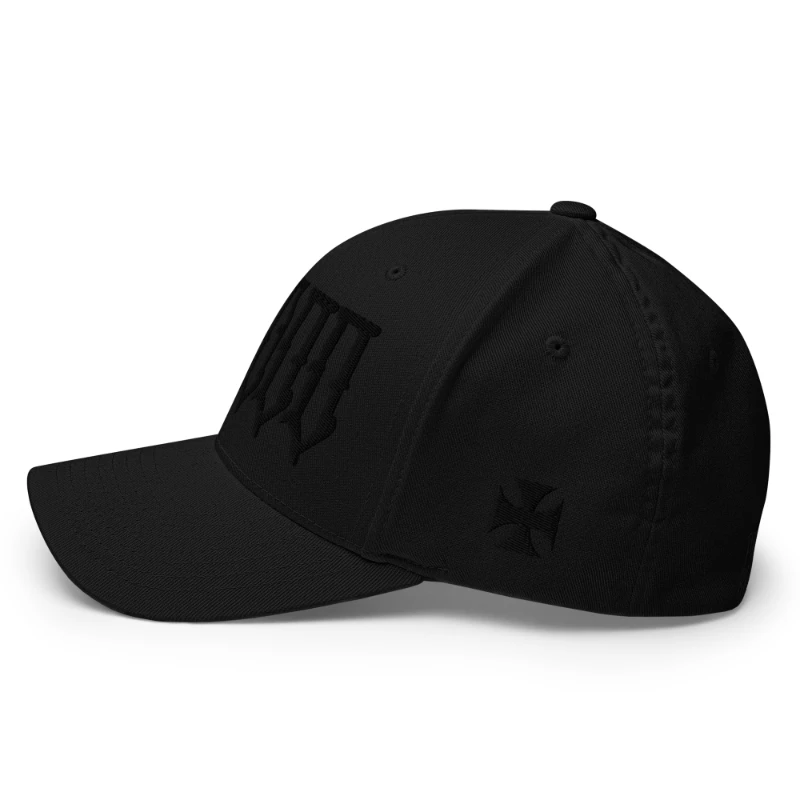 closed-back-structured-cap-black-left-671fdfd7558cb Voodoo Black Edition Structured Twill Cap Flexfit