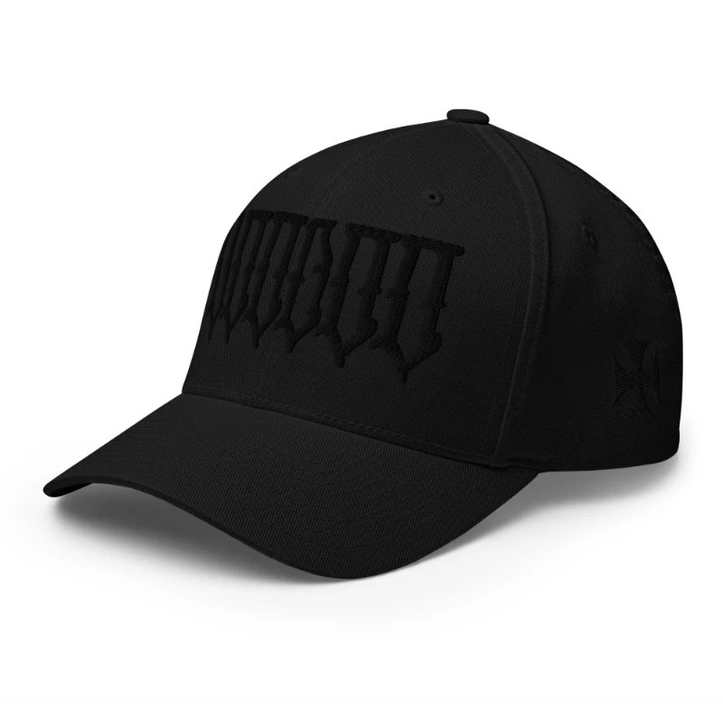 closed-back-structured-cap-black-left-front-671fdfd755f90 Voodoo Black Edition Structured Twill Cap Flexfit