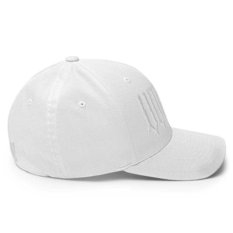 closed-back-structured-cap-white-right-671fe2234c9fe Voodoo White Edition Structured Twill Cap Flexfit