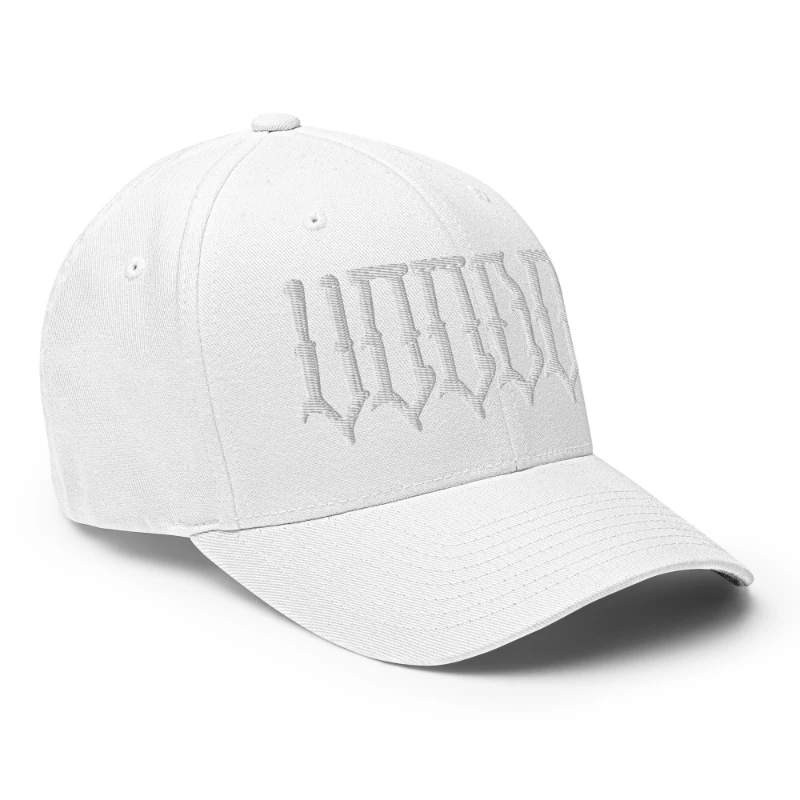 closed-back-structured-cap-white-right-front-671fe2234cc74 Voodoo White Edition Structured Twill Cap Flexfit