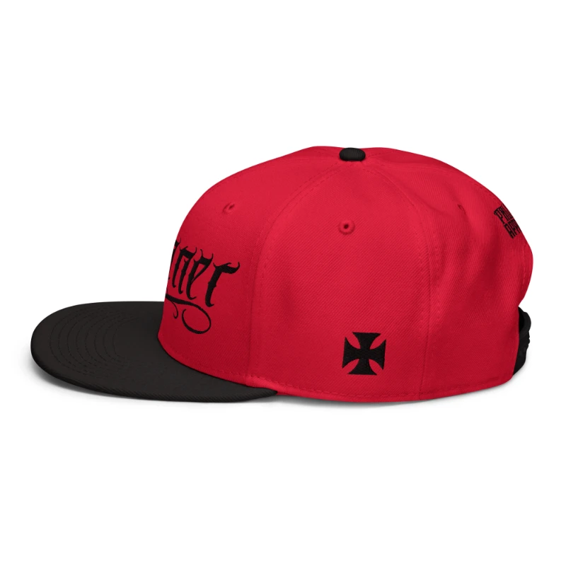 snapback-black-red-red-left-side-670fe24866b64 Sinner Multicolour Snapback Hats