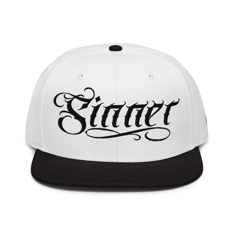 snapback-black-white-white-front-670fe24866ebd Sinner Multicolour Snapback Hats