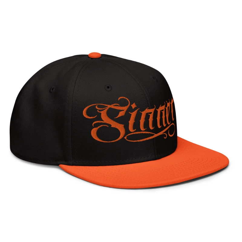 snapback-orange-black-black-right-front-670fdffba6cc8 Sinner Multicolour Snapback Hats