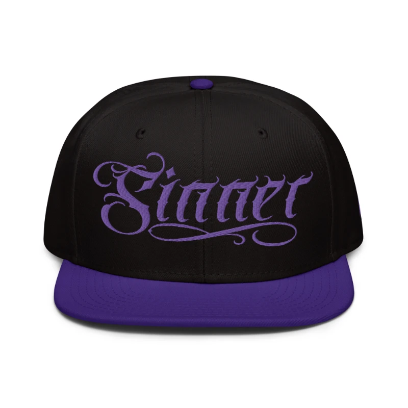 snapback-purple-black-black-front-670fde3c5a7db Sinner Multicolour Snapback Hats