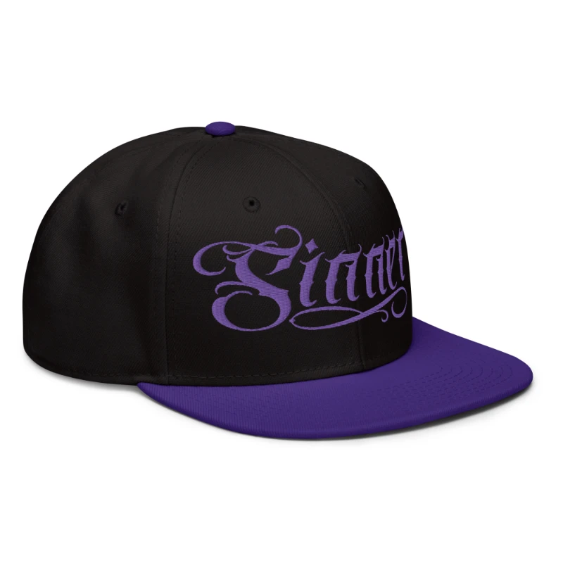 snapback-purple-black-black-right-front-670fde3c5af7c Sinner Multicolour Snapback Hats