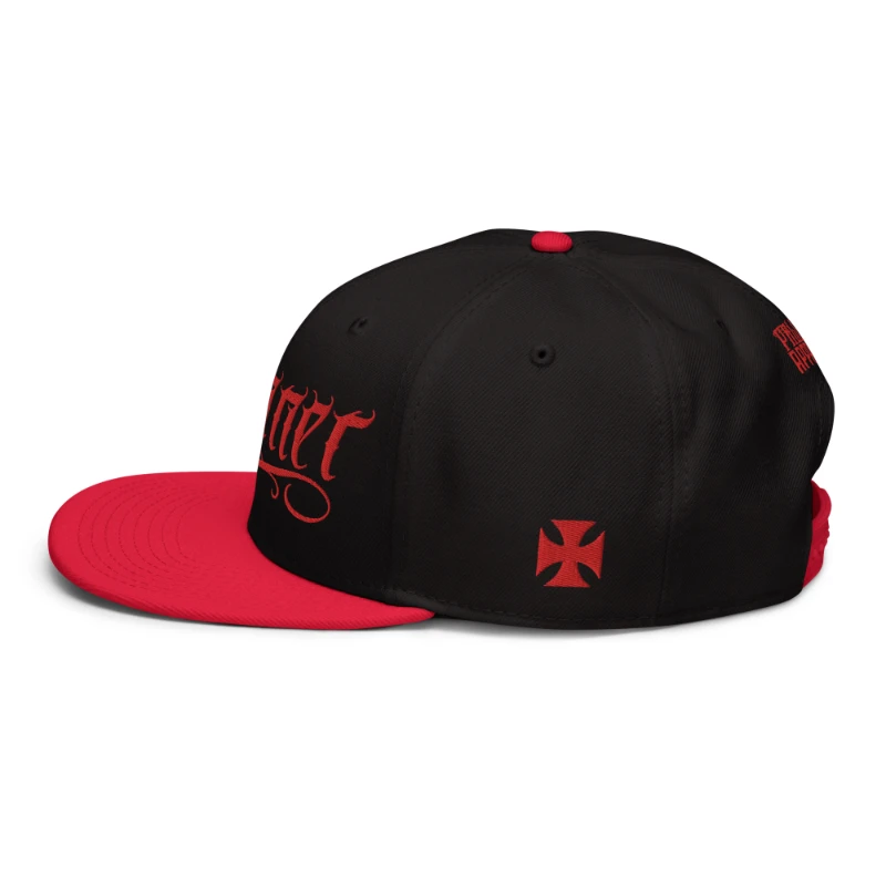 snapback-red-black-black-left-side-670fe5f225b4f Sinner Multicolour Snapback Hats