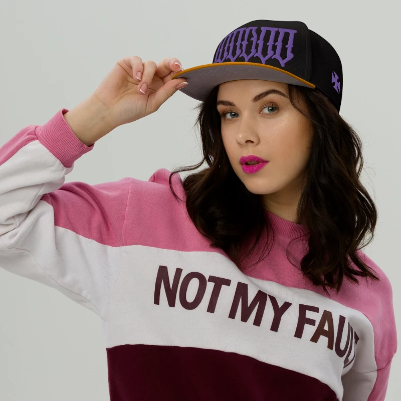 snapback-gold-black-black-front-6729181ff3d7e Voodoo Purple and Gold Mix Snapback Hat